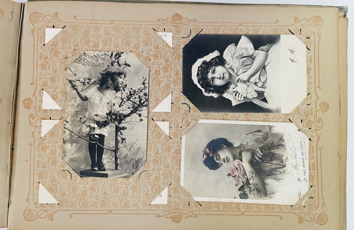 Album photo d’époque art nouveau -photo-3